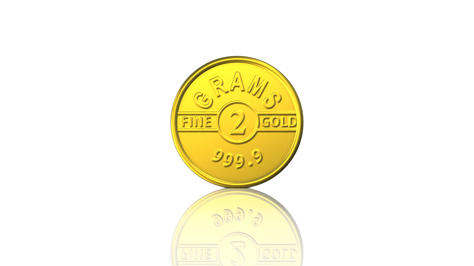 2 GM Gold Coin