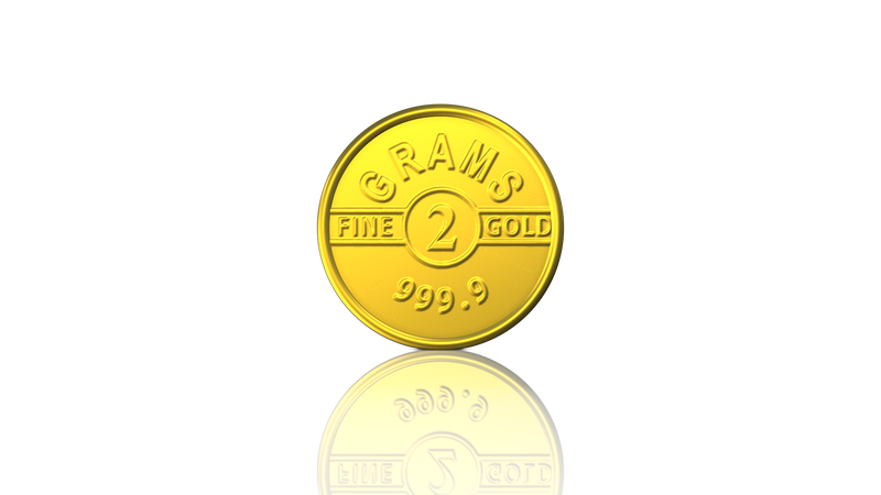 2 GM Gold Coin