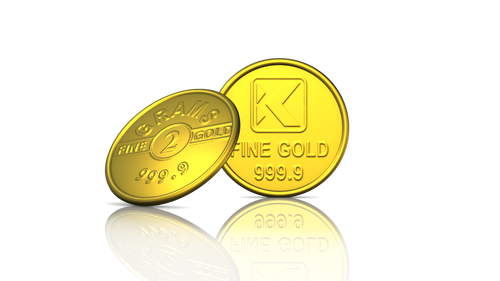 2 GM Gold Coin