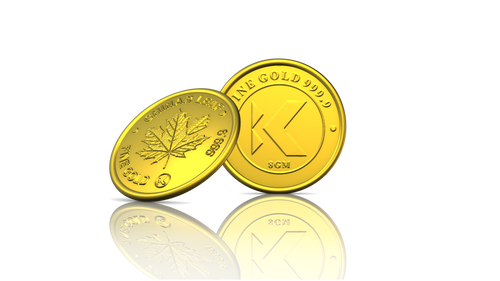 8 GM Gold Coin