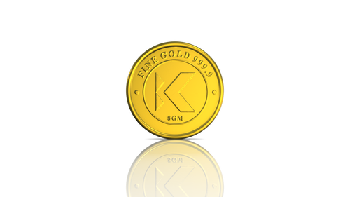 8 GM Gold Coin